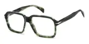 David Beckham DB 7139 6AK Men's Glasses Green Size 56 - Private Health Rebate - Blue Light Block Available