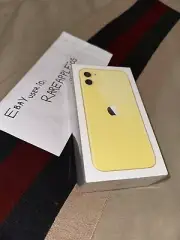 Apple iPhone 11 New Sealed Yellow 64gb iOS 13 Unlocked