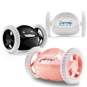 LED Running Escaping Electronic Digital Alarm Clock for Heavy Sleepers - Battery Operated
