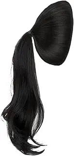 Ponytail Extension, 10" Long Head Top Heightening Pony Tails Hair Extensions with Puff Hair Pad, Fake Ponytail for Making A High Bun And Adding Volume To Pony Tails Extensions
