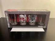 Sons of Anarchy Foil Print Pint Glasses, Contraband Set of 4