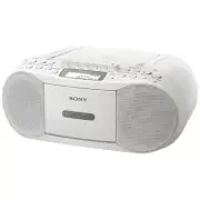 SONY CFD-S70 W CD Radio Cassette Recorder Audio System White