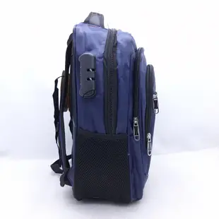 Polo Bag AIDEN 帆布面料 4室16寸數字鎖 USB進口筆記本電腦雙肩包 POLO帆布防水16寸數字鎖4室書