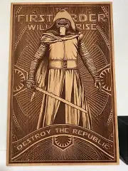 KYLO REN, by SpaceWolf #78 Star Wars Fan Art. Near Mint