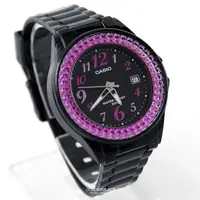 在飛比找樂天市場購物網優惠-CASIO卡西歐 粉鑽數字休閒腕錶 防水50米運動膠錶 柒彩