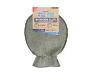 Eco Cloth Bathroom Glove Surface Cleaner Dual Sided Dirt/Grime Scrubber Olive