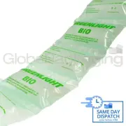25 x LARGE Biodegradable Green Air Pillows Cushions Void Loose Fill 200x200mm
