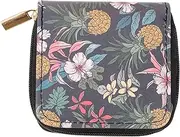 [WATIIFUFU] Handmade Flower Small Purse Women's Wallet Zipper Fashionable Compact Wallet