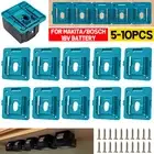 For Makita Bosch 18V Battery Holder Storage Wall Mount Dock Tool Workshop Garage
