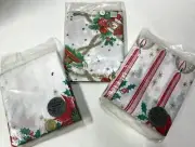 Lot of 3 Table Covers Vintage Crepe Paper TABLECLOTHS New in Original Packaging