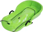 Portable Winter Snow Sled Sledding Sleigh Toboggan Kids Sledge for Yard Backyard
