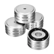 4Pcs 40X20mm Aluminum HIFI Speaker Isolation Stand Turntable Feet Pad7504