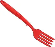 Alipis Ergonomic Silicone Forks Set Dinner Salad Forks Kitchen Utensils for Mixing Serving
