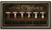 ANZAC AUSTRALIAN MEDALS OF THE FIRST WORLD WAR FRAMED LIMITED EDITION PRINT