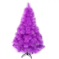 在飛比找特力屋線上購物優惠-[特價]摩達客 4尺紫色松針葉聖誕樹裸樹（不含飾品不含燈）4