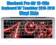 Any 1 Vinyl Skin for the Macbook Pro/Air 13-15" Keyboard w/ Touchbar (2016-2019)