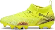 Unisex Children's Future 8 Match Fg/Ag Jr Football Boots, Yellow Alert PUMA Black Sun Struck, 2.5 US