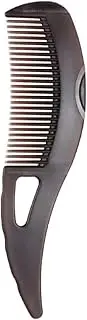 Dandruff Comb, Removes Dandruff and Dirt for Women and Men, Massage Comb, Protect Scalp, Hollow Design, Clean up Oily Hair (Brown, 20cm)