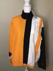 Men's Champion Reverse Weave Jacket, Size Large, Spicy Orange