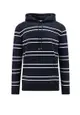 Cotton sweatshirt with ton sur ton embroidered logo - SAINT LAURENT - Black