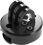KOM Cycling Top Compatible with GoPro Adapters Quarter Turning into Computer Mounts for Garmin Edge or Wahoo Bike Mounts - Great for Camera and Light Mounting!