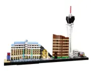 Architecture 501 PCS Las Vegas Skyline 21047 Building Block Toy Fits Legoes Sets