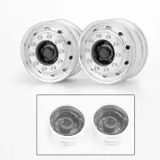 LESU Metal Wheel Hub 1/14 RC For TAMIYA FH12 FH16 Tractor Truck Non-power Axle