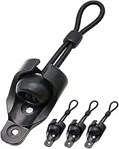 HYTROVE 1Set Windproof Bungee Kit for Roller Blinds Cord Lock Mechanism for Indoor Use Easy Installation Secure Fixing for Keeping Blinds Steady Strong