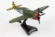 POSTAGE STAMP (PS5359-2) USAAF P-47 "BIG STUD" 1:100 SCALE DIECAST METAL MODEL