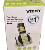 VTech 2 Handset Cordless Phone Caller ID Call Waiting DECT 6.0 CS6919 New In Box