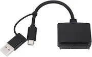 SATA to USB 3.1 Type-C Cable, 10Gbps Converter Cable for 2.5 Inch SSD or Hard Disk Drive, Support Serial ATA I II III Interfaces