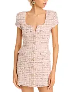 Generation Love Brunella Tweed Mini Dress