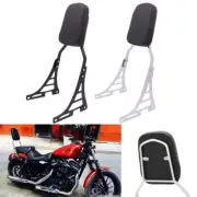 Backrest Sissy Bar For Harley Davidson Sportster XL 883 1200 Iron 883 2004-2018