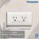 【Panasonic 國際牌】10入組 Deco 星光系列 接地雙插座 插座 直向(WTDFP151236 110V)