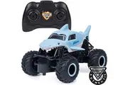 Monster Jam, Official Megalodon Remote Control Monster Truck, 1:24 Scale, 2.4 GHz, for Ages 4 and Up