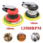 Air Sander Palm 6'' Pneumatic Grinder Wood Polishing Sanding Waxing Machine Auto