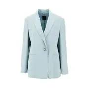 [PINKO] PINKO Cady single-breasted jacket Woman 40 40 Blue