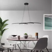 Gianella LED Pendant Light 38w Black, White