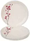 Plastic Classico Melamine Dinner Plate Set (White, 11 inches, 6 pieces)