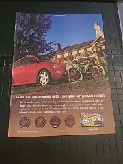 Nabisco Oreo Sweepstakes Print Ad 1999 8x11 Great To Frame