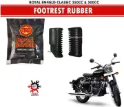 Royal Enfield "Old Classic 350cc & 500cc" "Footrest Rubber" (for: Royal Enfield)