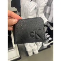 在飛比找蝦皮購物優惠-Calvin Klein 代購 短夾 皮包 錢包 中夾 男短