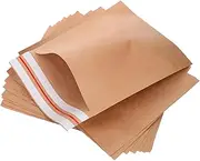 Operitacx 10PCS Kraft Paper Shipping Envelopes Self Sealing Bags for Clothing Apparel Multi Purpose Mailing for Small Businesses Writable Surface for Labeling Protects Garments During