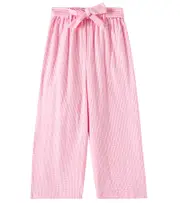 [Louise Misha] Louise Misha Amandine gingham cotton pants Y 3 pink