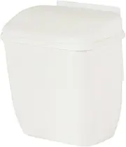 Levemolo Wall Mounted Kitchen Garbage Can with Lid Cabinet Door Hanging Trash Bin Covered Waste Container for Kitchen Bathroom and Office Space Saving Design