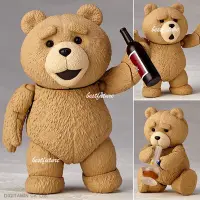 在飛比找蝦皮購物優惠-Revoltech 泰迪熊可動人偶 TED2 山口火龍模型娃