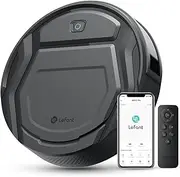 [LEFANT] Robot Vacuum Cleaner with Remote Control, 2200 Pa, Strong Suction Power M210PG, Pet Hair Vacuum Cleaner with Charging Station, Compatible with Alexa and App, 120 Min Battery Life