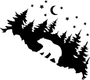 Car Decals | Car Mountain Moon Stars Scenes,Car Body Decals and Graphics, Waterproof Decorative Auto Decals for Cars Trucks