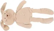 INOOMP Organic Rabbit Comforter for Soothing Stuffed Animal Doll Adorable Long Legged Design Easy to Clean for Sleep and Playtime for Busy Parents