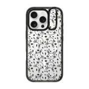 iPhone 16 Pro Impact Ring Stand Case MagSafe Compatible Bunnies by Matthew Langille